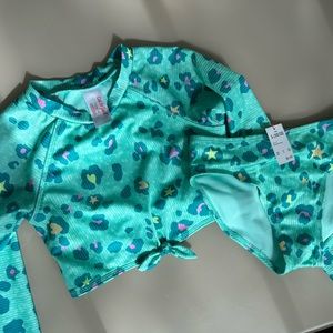 Cat & Jack 2-piece bathing suit size L (10-12) Brand new